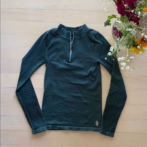 Free People | Movement Teal Quarter Zip